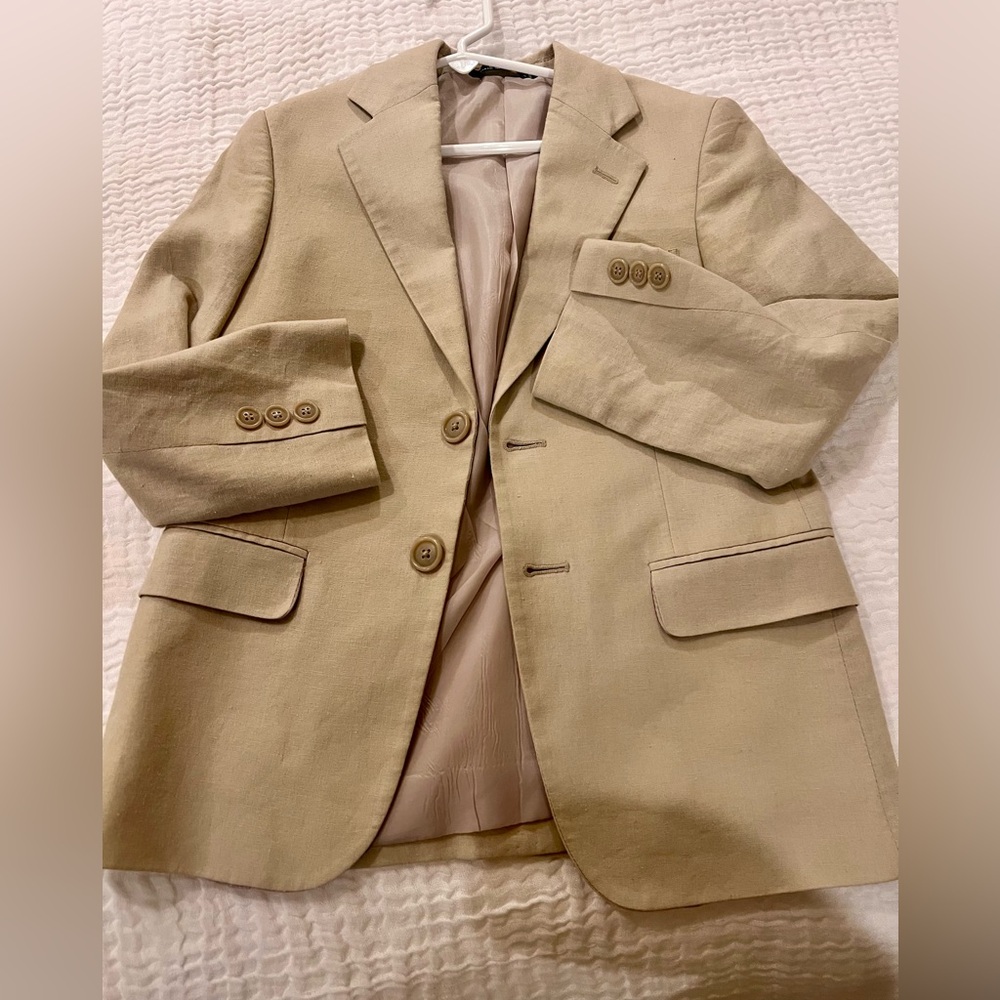 Boys linen jacket